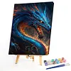 Zodiac Dragon-Paint by Numbers Acrylic Painting 40*50CM(HOT)