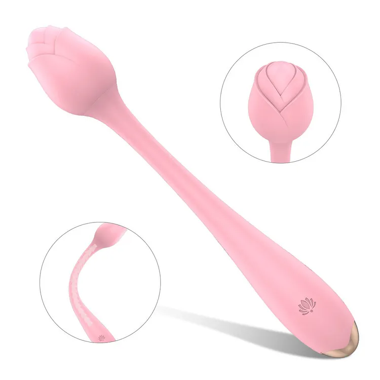 Rose Toy G-Spot Vibrators Bendable