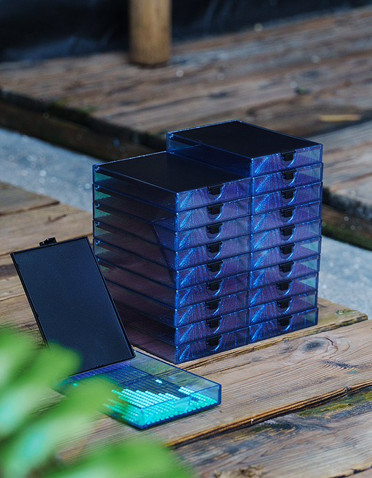 Cateared Trabricks Galaxy Series, Stackable Diamond Art Trays with