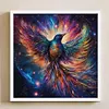 (Multi Style)Colorful Bird-Full Embroidery 2 Strands 18CT Stamped Cross Stitch-35*35CM