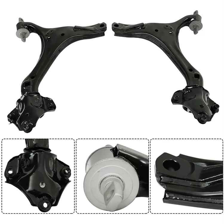 SEBLAFF Front Lower Control Arms Ball Joints Tie Rod Sway Bar Replacement for 2013-2017 Accord 51350T2AA02