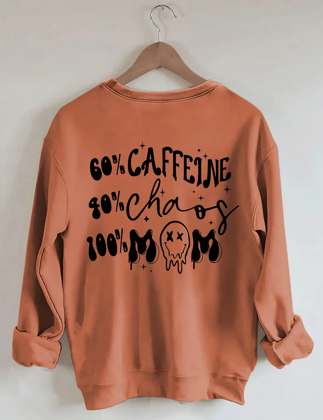 Caffeine And Chaos Mom Sweatshirt