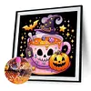 (US Local)Halloween Tea-Full Round Diamond Painting(40x40cm)
