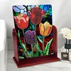 DIY Diamonds Painting Special Shaped Crystal Drill Crafts Mirror Desk Ornament Decor Kit