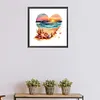 Love Beach - Paint by Numbers Acrylic Painting 40*40cm