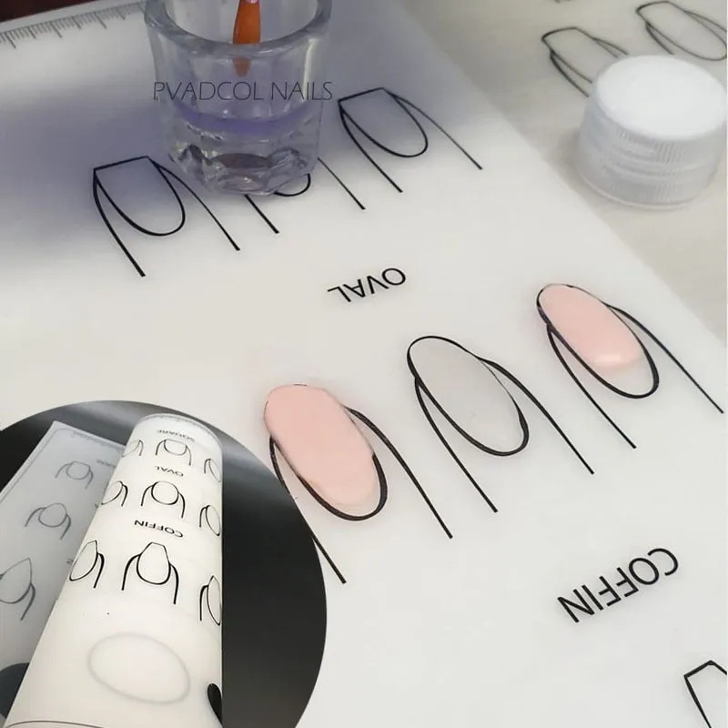 Nail Art Training Practice Lines Drawing Painting Template Learning Book Acrylic Gel Manicure Salon Tool-Nail Inspo