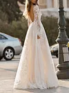 Plunging Empire Long Sleeves Maxi Dress
