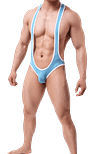 Men's Mesh Jockstrap Leotard Underwear Jumpsuits Wrestling Singlet Bodysuit
