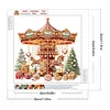 (US Local)4Pack Carousel-Special Shaped Diamond Painting Kit(30x30cm)
