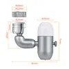 Small Fountain Faucet Extender, Multi-Angle Swivel Faucet with Four Water Flow Modes, M22/M24 Universal Adapter, Suitable for Kitchens and Bathrooms