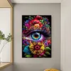 Eye Of  The Flower - Round Drill Diamond Painting - 50*70CM - Large Size