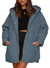 Women's Winter Thicken Casual Lightweight Hooded Down Jacket