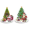  3D Puzzle Acrylic Diamond Painting Xmas DIY Special Shaped Desk Ornament Kit