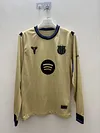 2025/2026 Long Sleeve Barcelona Away Football Shirt 1:1 Thai Quality