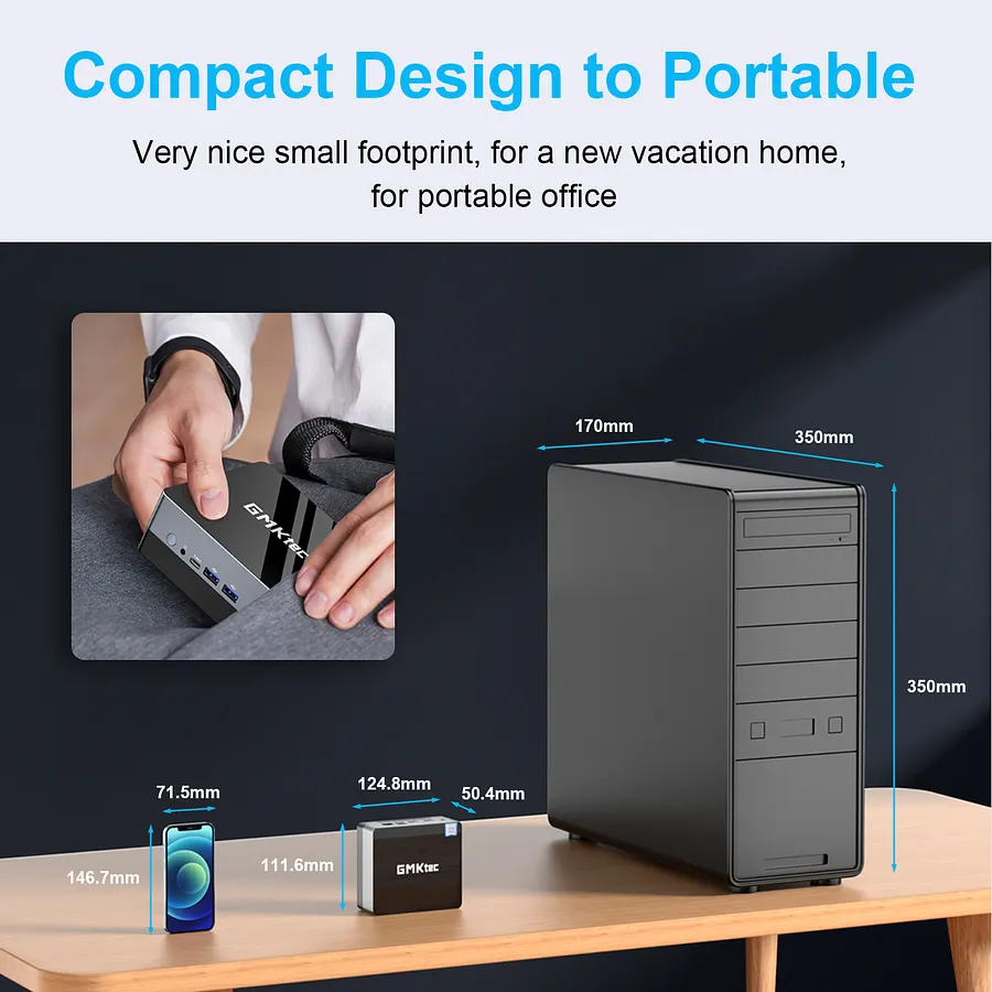 ジャンク品 GMKtec ミニPC Intel Core i5-8279U レビュー】第8世代のCore i5 8279U CPU搭載ミニPC「GMK NucBox2」は