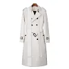2024 men's long trench coat down jacket autumn winter new men's customized warm and rain proof British goose down windbreaker