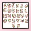 Letters-14CT Counted Cross Stitch Kit(65*63cm)