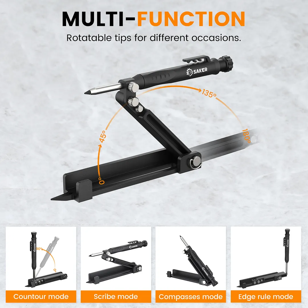 SAKER&reg; Multi-function Scribing Tool