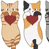 (US Local)4Pcs Cat DIY Diamond Painting Bookmarks Making Kit Diamond Art Bookmark