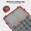 Fishing Tackle Box Fishing Lure Bait Organizer Box Waterproof for Fishing Lovers