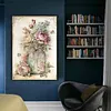 (Big Size)Peony In Vase - 11CT Stamped Cross Stitch 40*60cm/15.75*23.62in