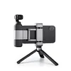 Pocket Phone Holder With 1/4" Thread, Compatible With DJI Pocket 2 / Osmo Pocket, Suitable For 4.5-7" Width Phones, Portable Foldable Smartphone Holder