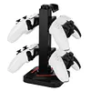 RGB Game Controller Holder Gaming Headphones Stand for Switch PS Xbox Gamepad