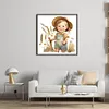 Farm Baby - 18CT Stamped Cross Stitch 25*25cm/9.84*9.84in