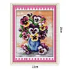Flowers - 14CT Stamped Cross Stitch Kit(29x22cm)