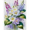 (Multi-Style) Flowers-11CT Stamped Cross Stitch 30*40cm/11.81*15.75in
