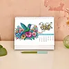 2026 Calendar Diamond Painting Kit DIY Diamond Art Desk Calendar for Home Office