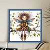 Fairy-11CT Stamped Cross Stitch 45*45cm/17.72*17.72in