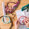 2pcs Cross Stitch Row Line Board Acrylic for Handmade Accessories (Seashells)