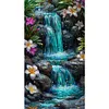 (US Local)Waterfall-11CT Stamped Cross Stitch Kit(40x70cm)