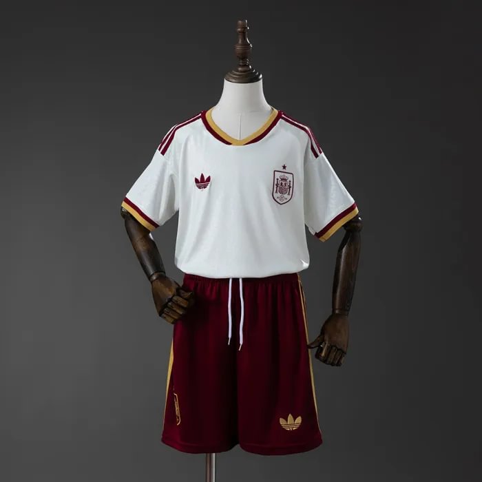 Kids Spain 2026 World Cup Away Jersey