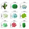 9PCS DIY Craft Molds Aromatherapy Candles Molds for Scented Candles Soaps Making