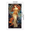 (Stamped/Counted) Star Goddess - 11CT Cross Stitch 50*90cm/19.69*35.43in