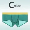 Ice Silk Seamless Transparent Ultra-Thin Boxer Briefs