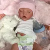 Reborns 17'' Silicone Vinyl Hope Reborn Baby Doll Girl - RBBI-Myrebornbabydoll&reg; Myrebornbabydoll&reg;
