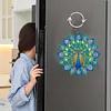 DIY Diamond Painting Double Layer Rotating Fridge Magnet Special Shaped Diamond Art Craft Kit