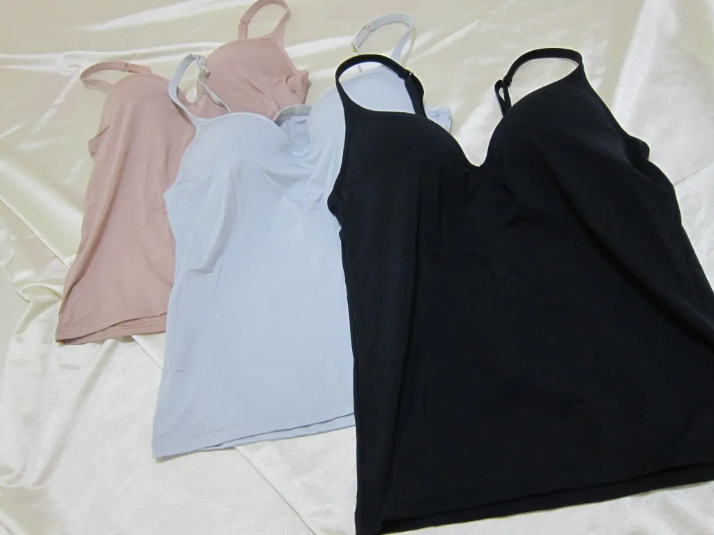 Brownm Brownm Screen Batch B129 Burst Silk Slip Sling Mold Cup Bottom Vest Pajamas Multi-Color