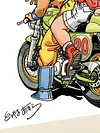 Son Goku & Chi-Chi Decorative Painting - Dragon Ball - Xingkong Studio