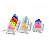 7pcs/5pcs/3pcs Diamond Painting Tray and Storage Box Set | Includes Diamond Painting Trays with Lids and Stoppers, Plastic Material, Available in Multiple Colors DIY Diamond Art Accessories