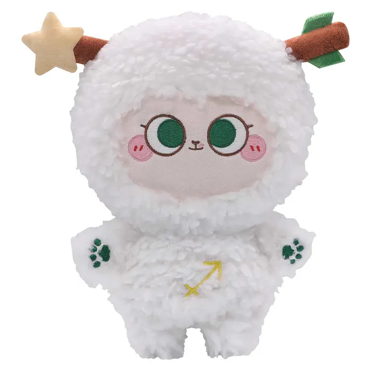 Sagittarius White Cosplay Plush Toys Cartoon Soft Stuffed Dolls Mascot Birthday Xmas Gift-Original