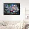 (Counted/Stamped)(Big Size) 11CT Princess - Cross Stitch 80*55cm/31.5*21.65in
