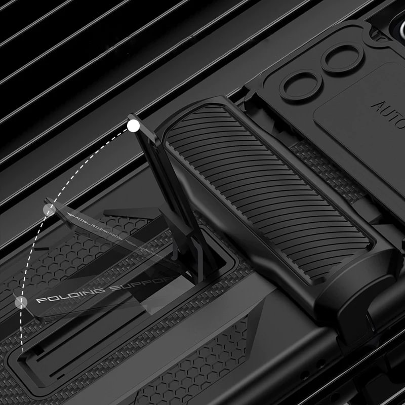 Applicable To Samsung ZFlip4 All Inclusive Creative Folding Mobile Phone Case