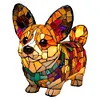 Dog Lamp Dog Series Art Night Light Stained Resin Dog Desk Lamp Home Decor