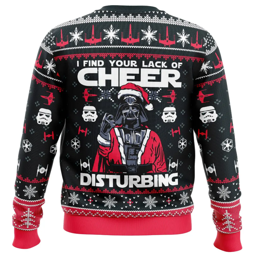 I find Your Lack of Cheer Star Wars Ugly Christmas Sweatshirt