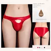 Men's semi-sheer opening briefs