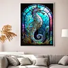 Glass Painting - 11CT/14CT Stamped Cross Stitch 40*40cm/55*40cm/50*65cm